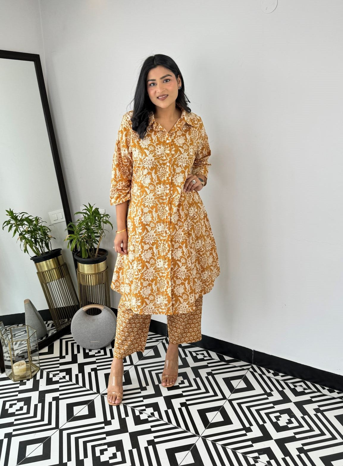 Yellow Vanilla Cotton Cord Set