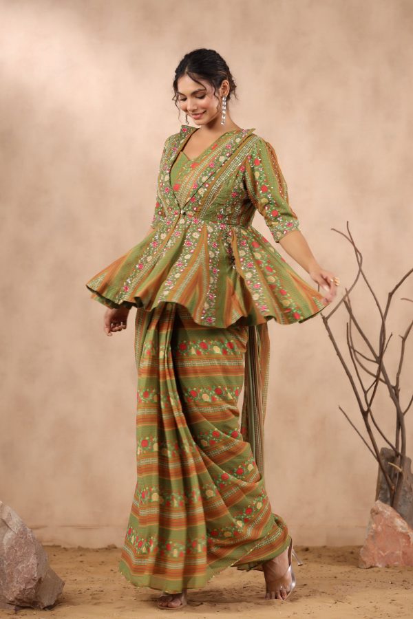 Shree Green Saree