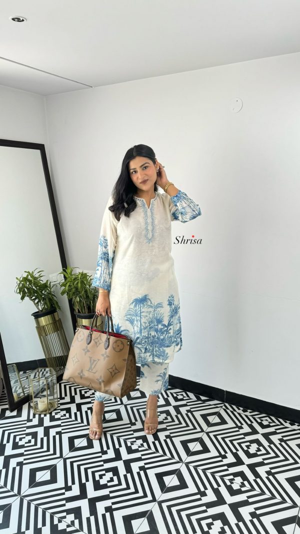 Zaira Linen kurta Pants - Image 4