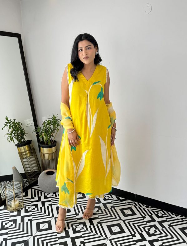 Moksha Yellow Suit Set - Image 2