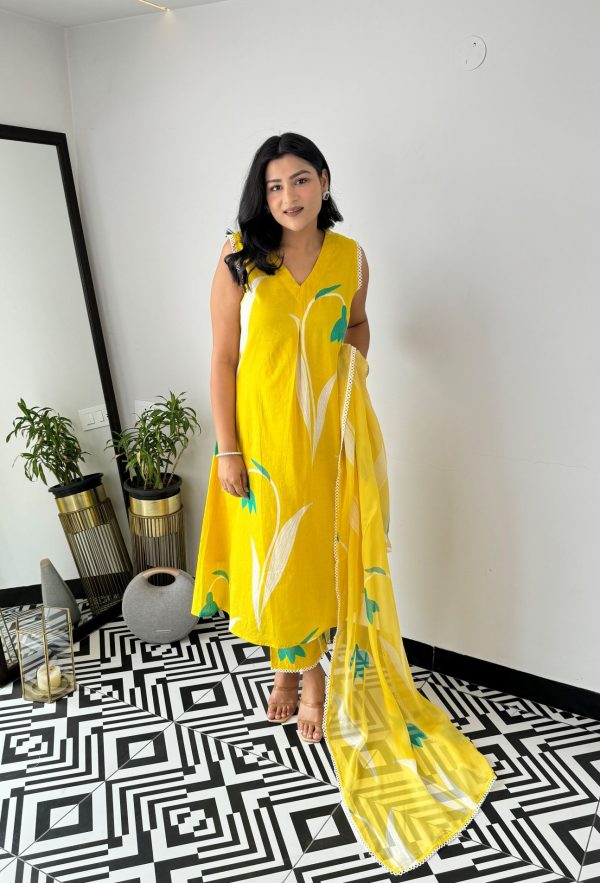 Moksha Yellow Suit Set - Image 6